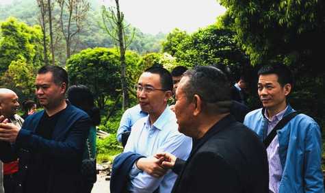 四川省武胜县政府代表团到访参观市工程师协会田园综合体示范基地